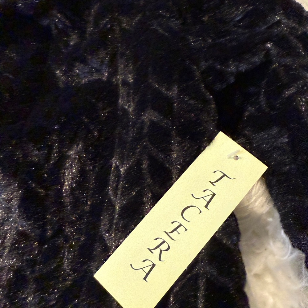 Tacera Dark Textured Teddy Jacket-New - Picture 10 of 12